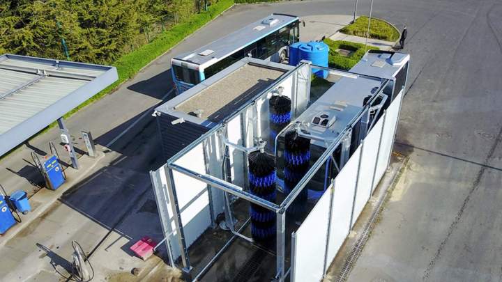 Maintenance de tunnel de lavage poids lourds France